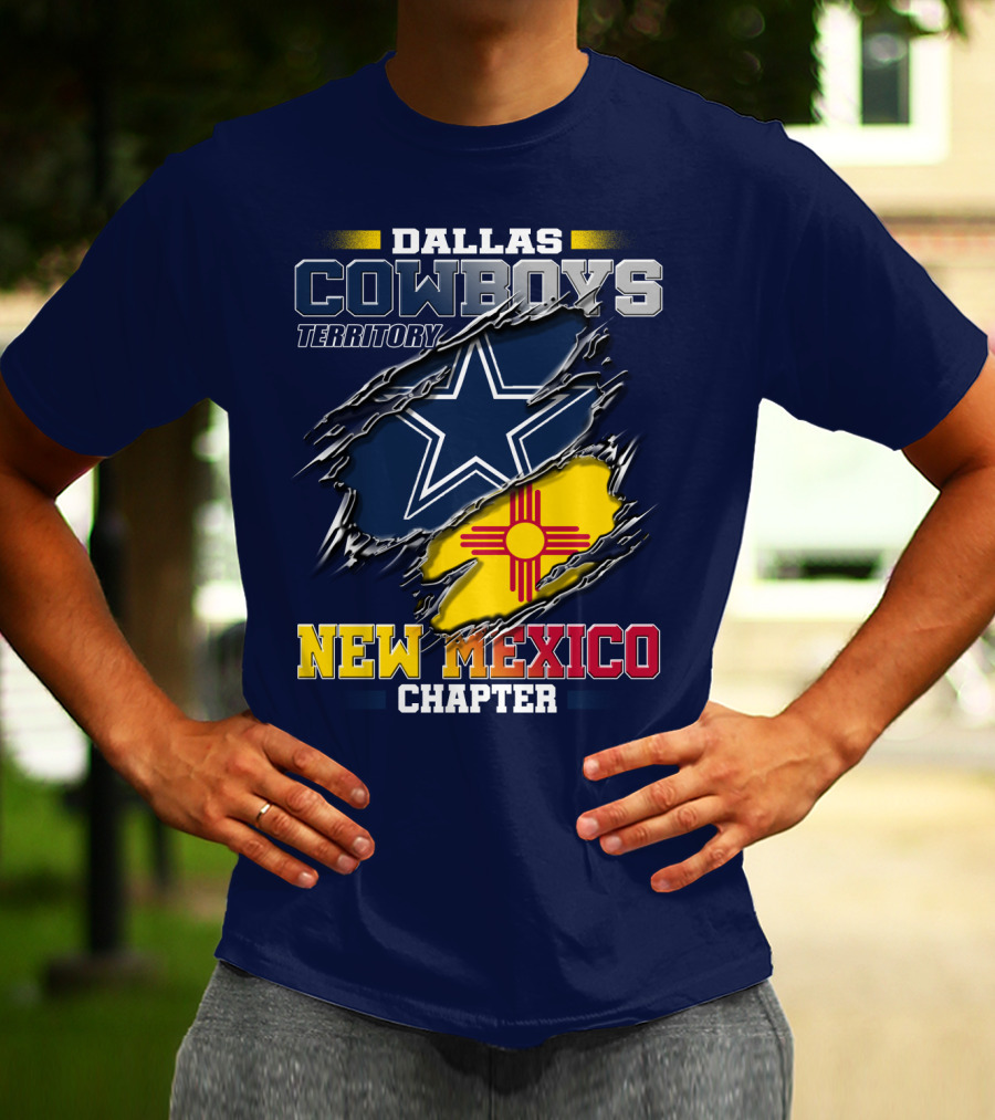 Dallas Cowboys Territory New Mexico Chapter T-Shirt