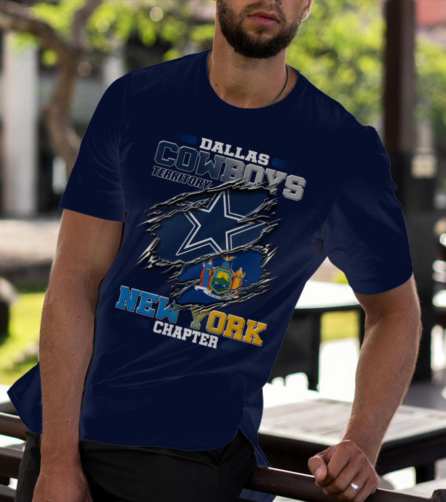 Dallas Cowboys Territory New York Chapter T-Shirt