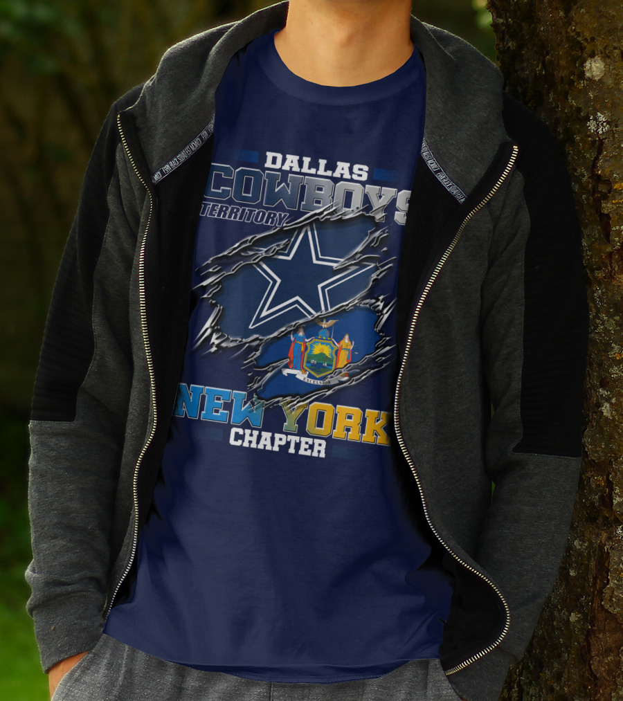 Dallas Cowboys Territory New York Chapter T-Shirt