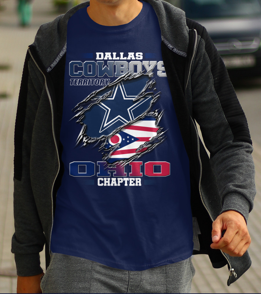 Dallas Cowboys Territory Ohio Chapter T-Shirt