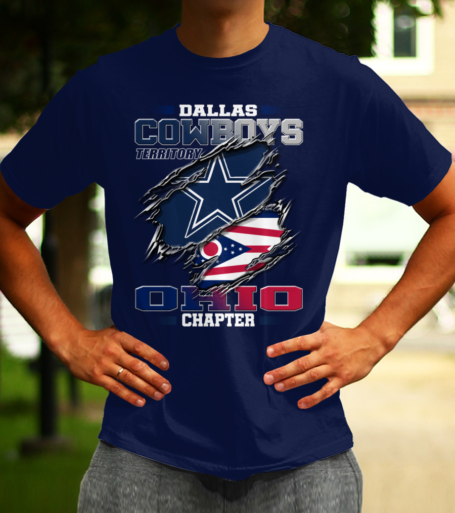 Dallas Cowboys Territory Ohio Chapter T-Shirt
