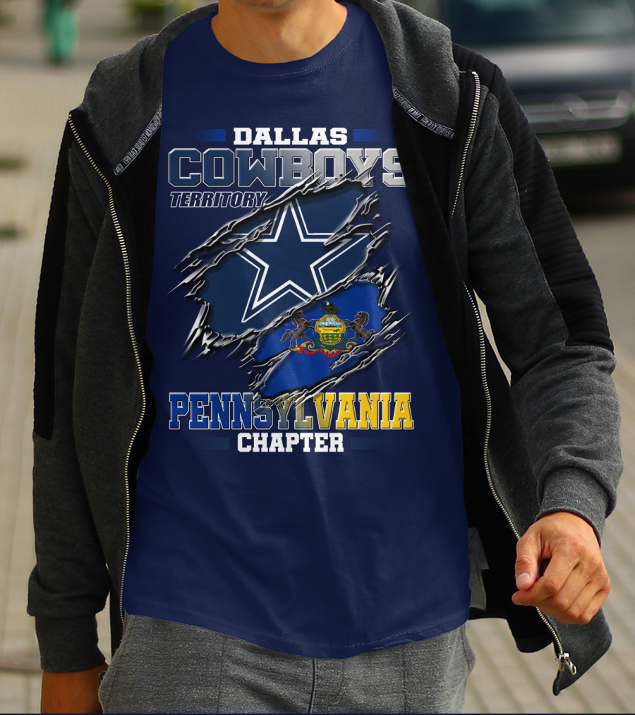 Dallas Cowboys Territory Pennsylvania Chapter T-Shirt