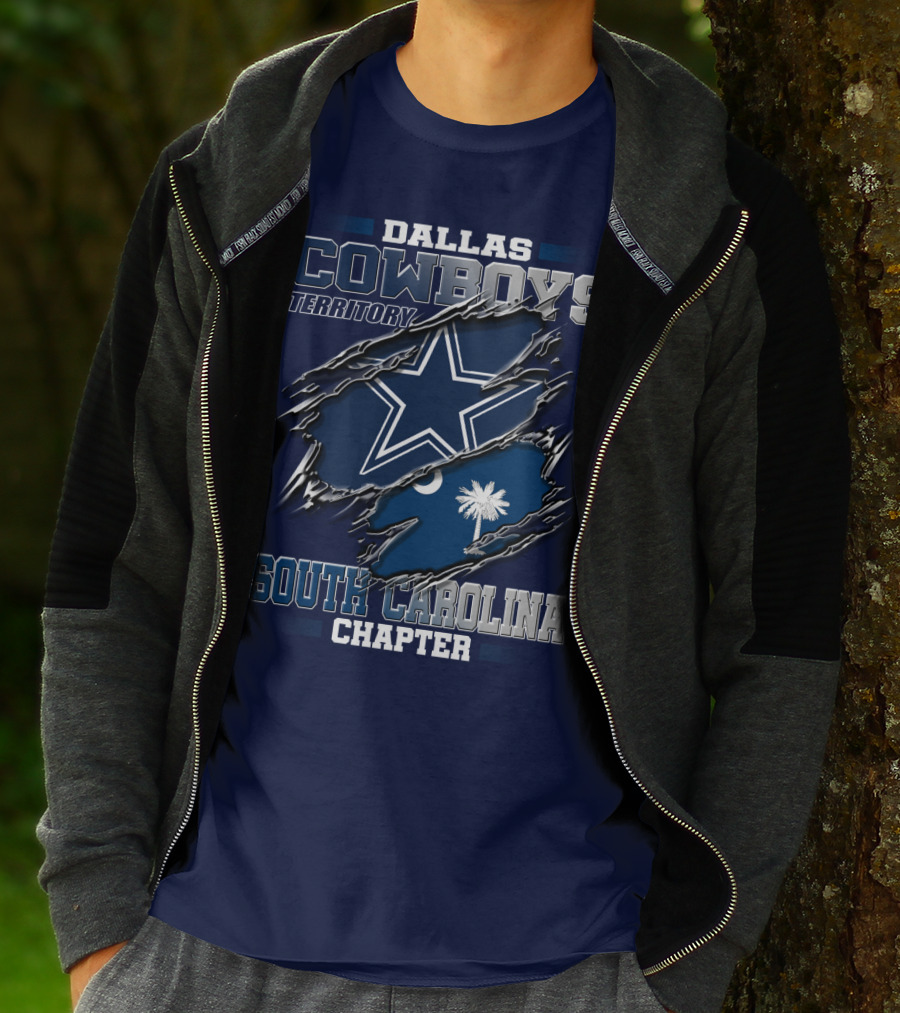 Dallas Cowboys Territory South Carolina Chapter T-Shirt