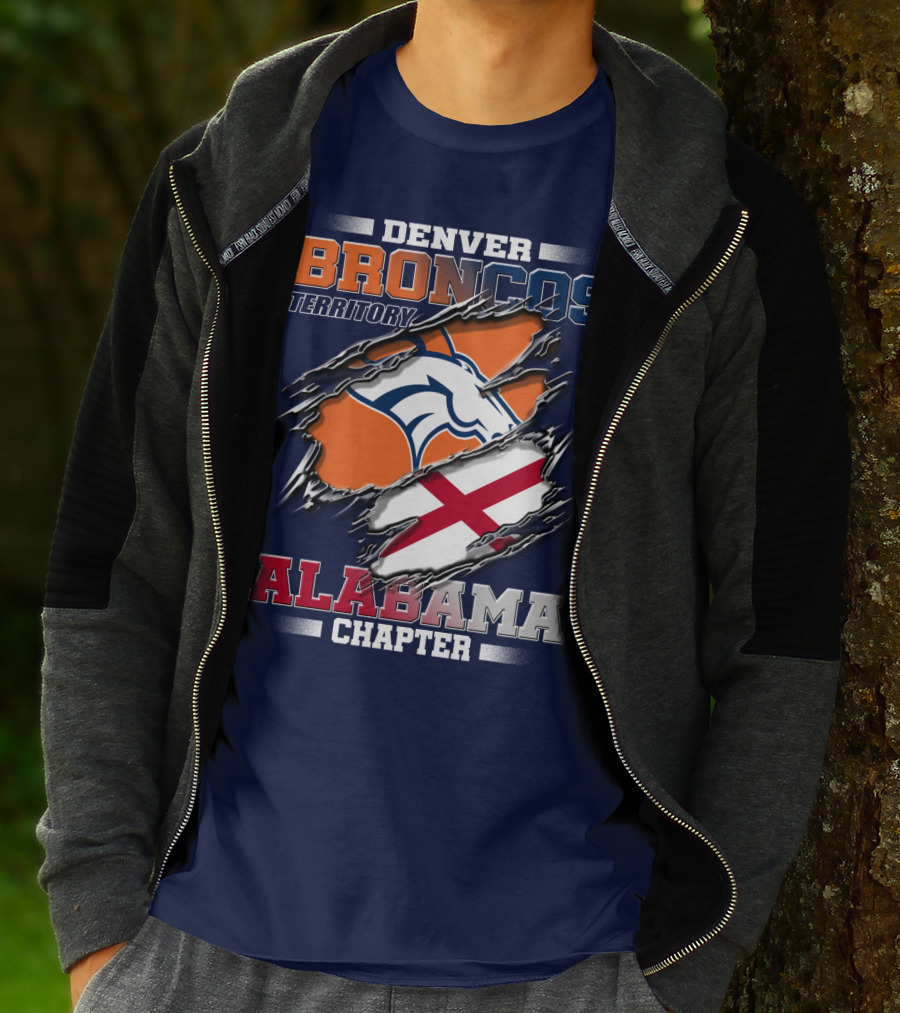 DENVER BRONCOS TERRITORY ALABAMA CHAPTER T-Shirt