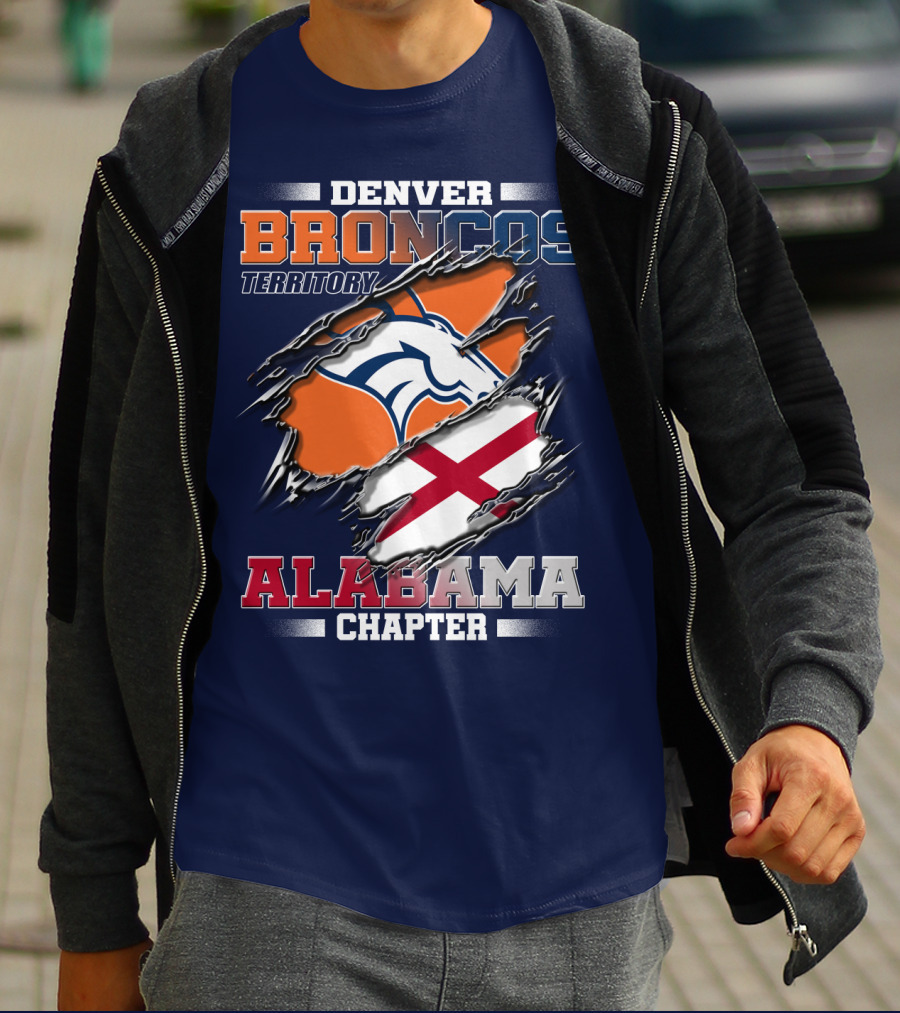 DENVER BRONCOS TERRITORY ALABAMA CHAPTER T-Shirt
