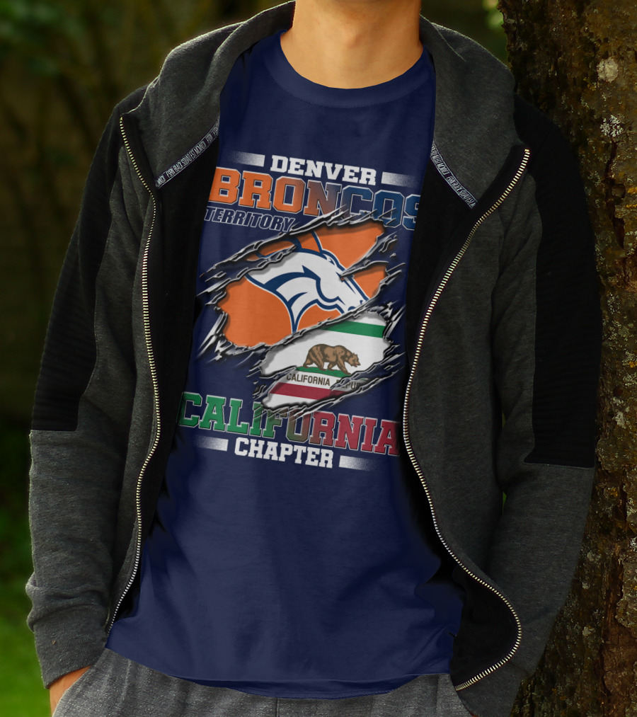 Denver Broncos Territory California Chapter T-Shirt
