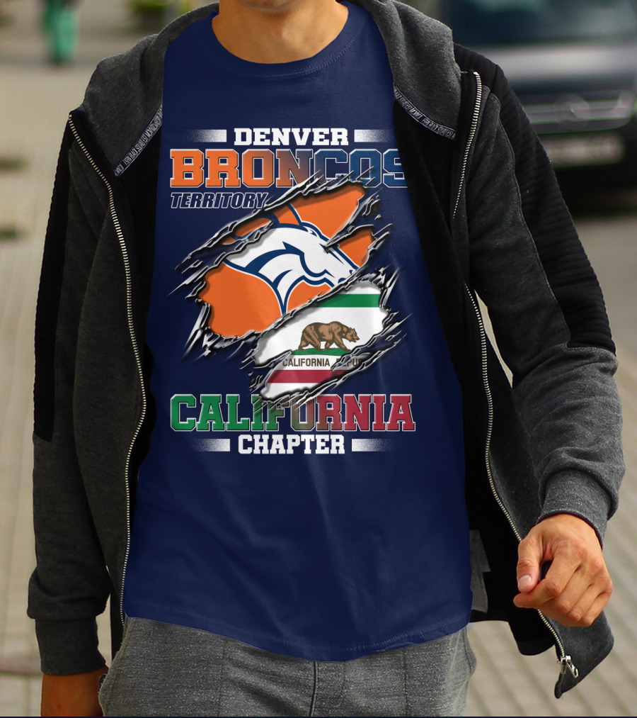Denver Broncos Territory California Chapter T-Shirt