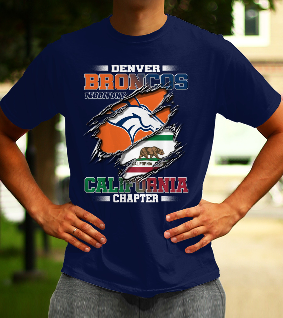 Denver Broncos Territory California Chapter T-Shirt
