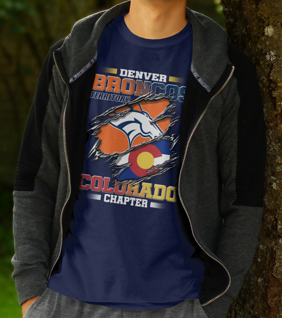 Denver Broncos Territory Colorado Chapter T-Shirt