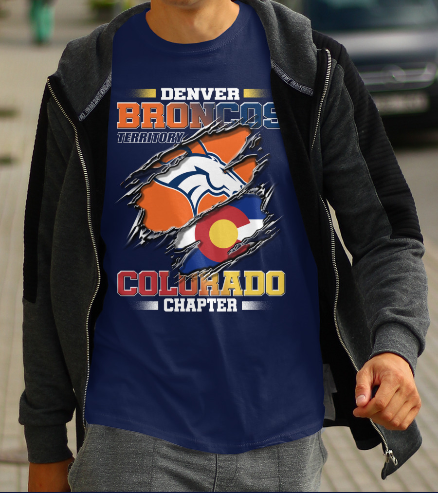 Denver Broncos Territory Colorado Chapter T-Shirt