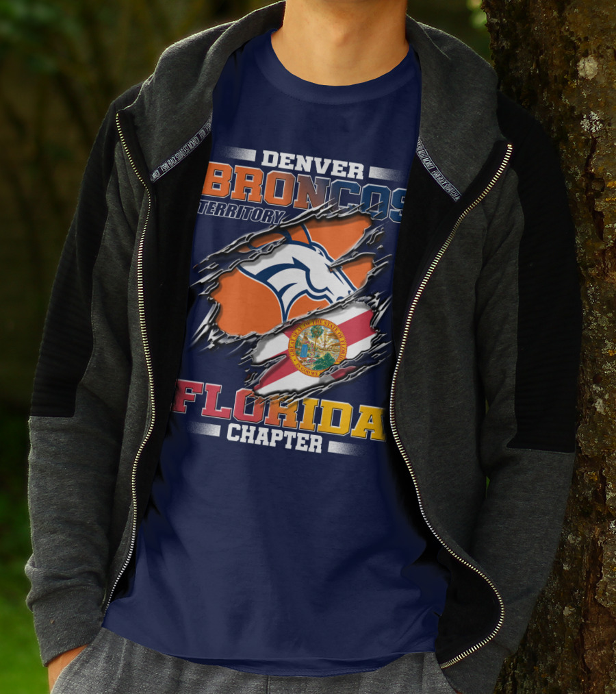 Denver Broncos Territory Florida Chapter T-Shirt