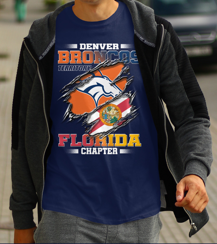 Denver Broncos Territory Florida Chapter T-Shirt