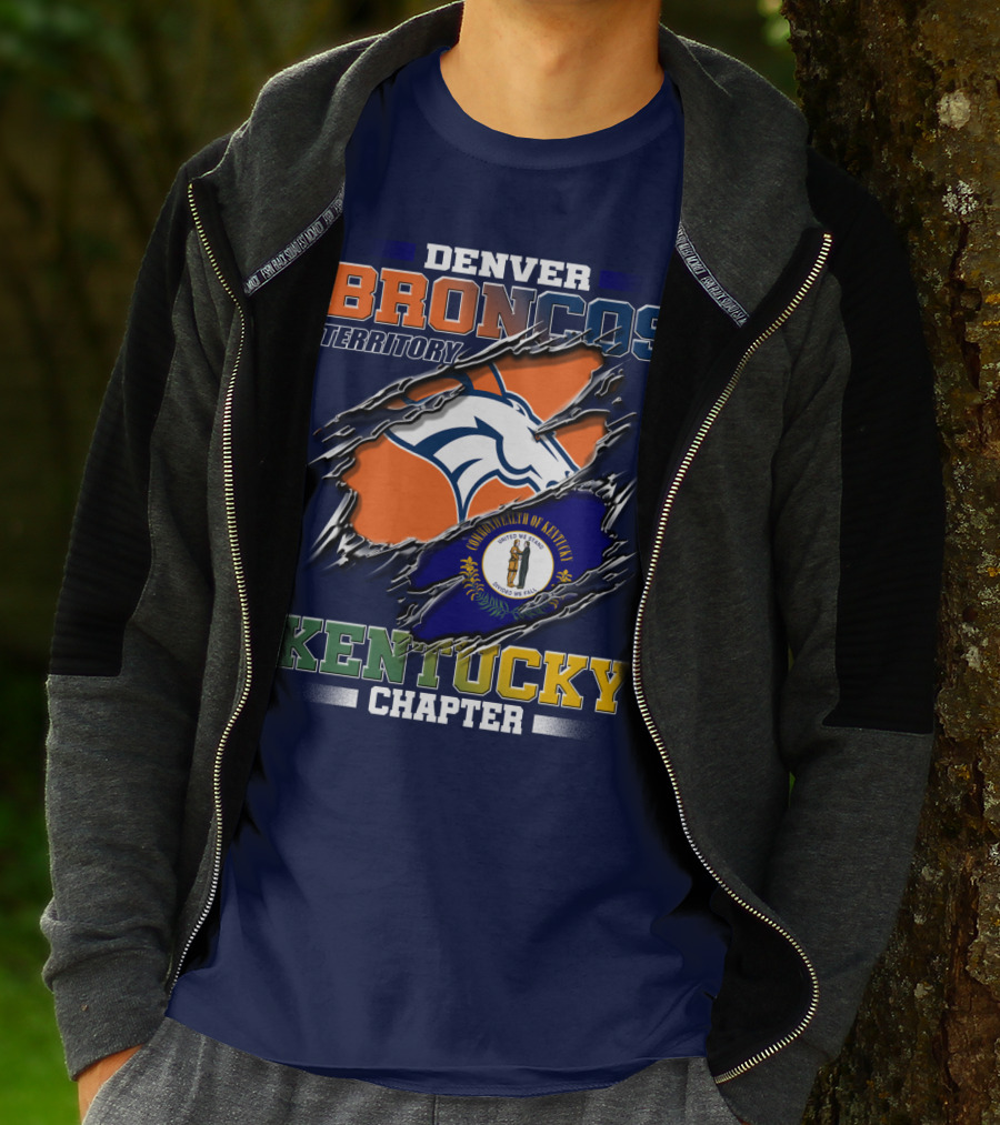 Denver Broncos Territory Kentucky Chapter T-Shirt