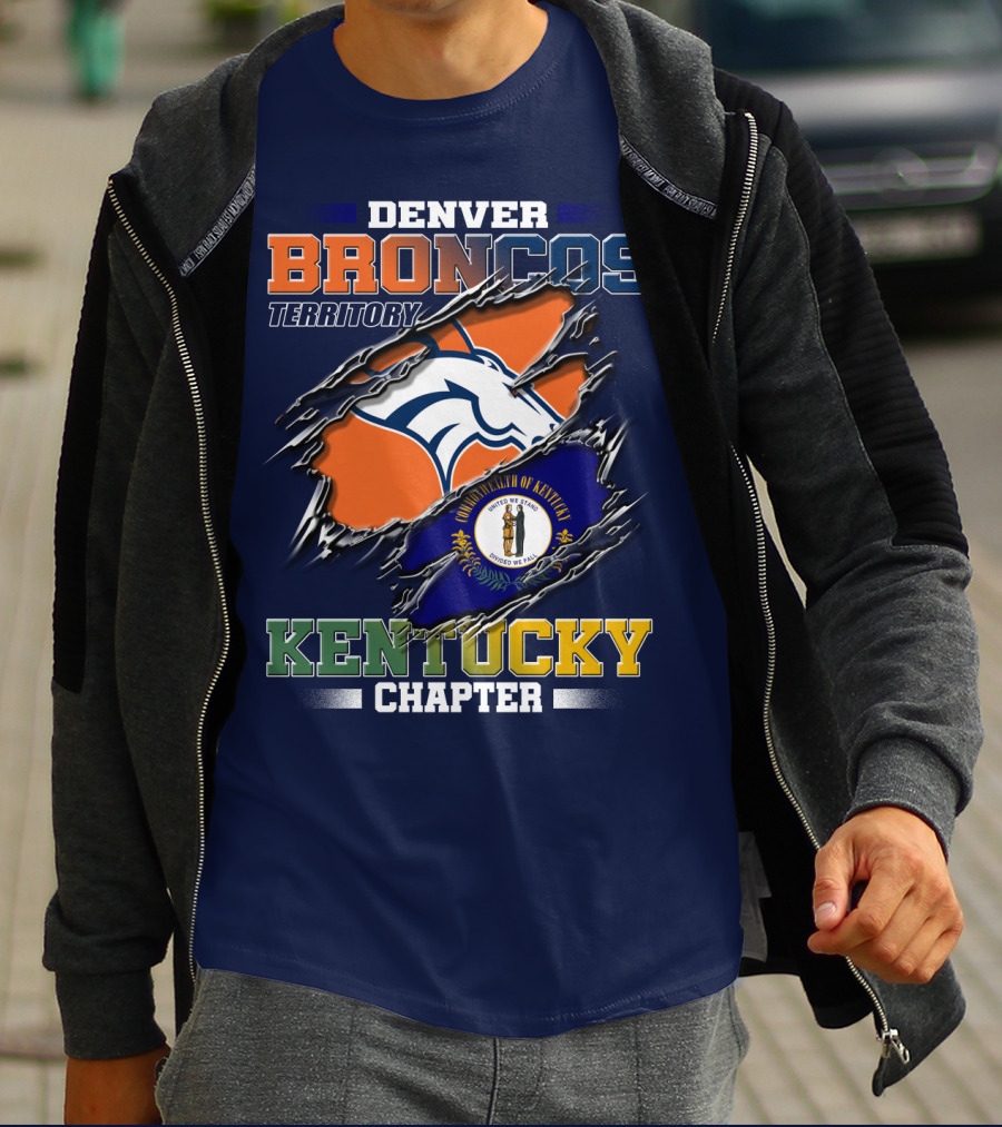 Denver Broncos Territory Kentucky Chapter T-Shirt