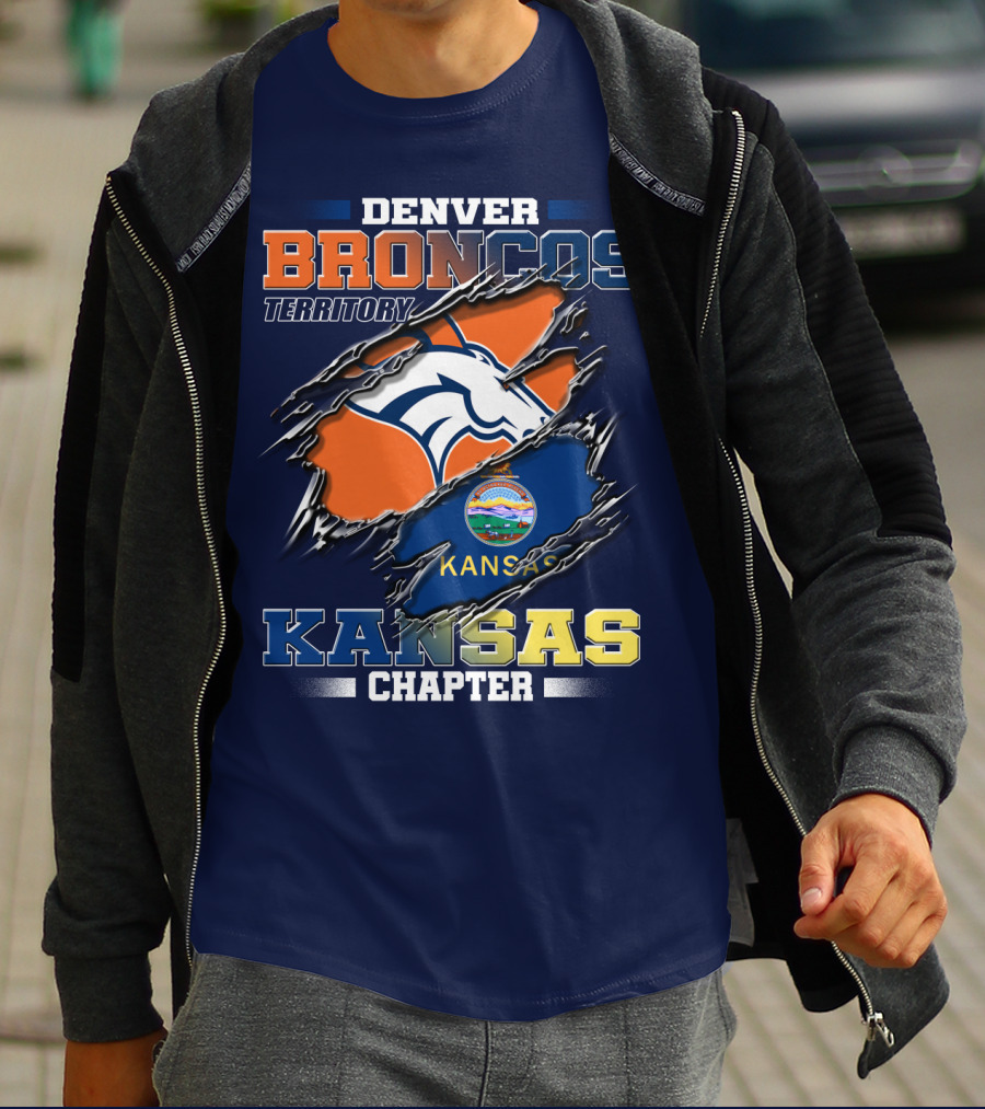 Denver Broncos Territory Kansas Chapter T-Shirt