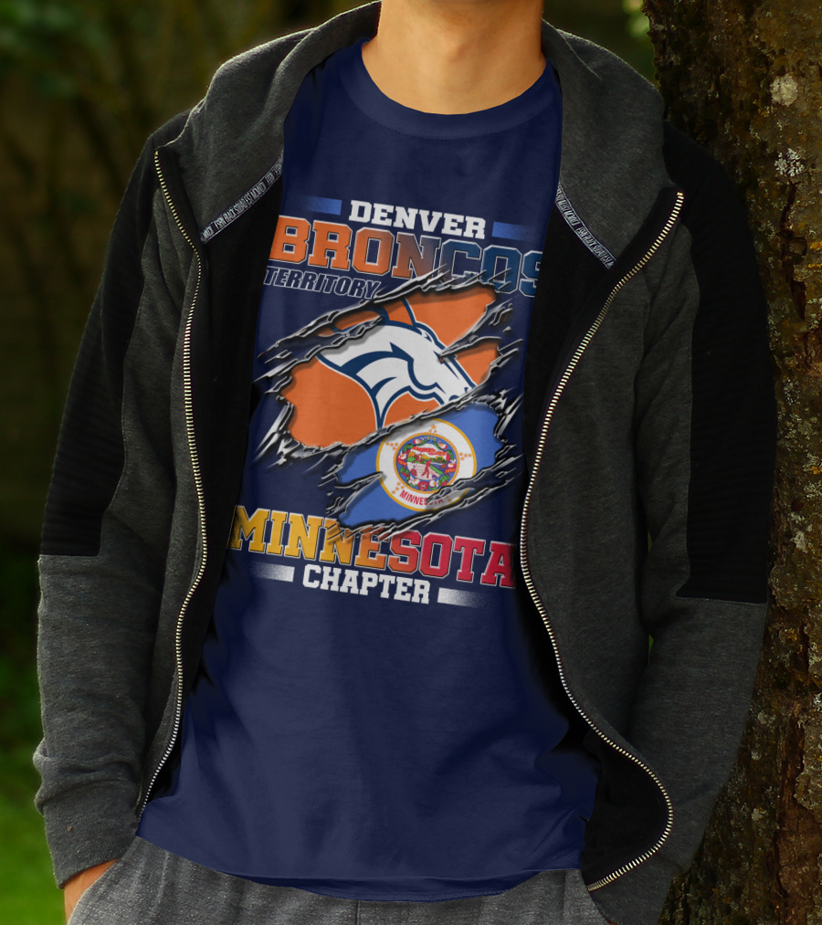 Denver Broncos Territory Minnesota Chapter T-Shirt