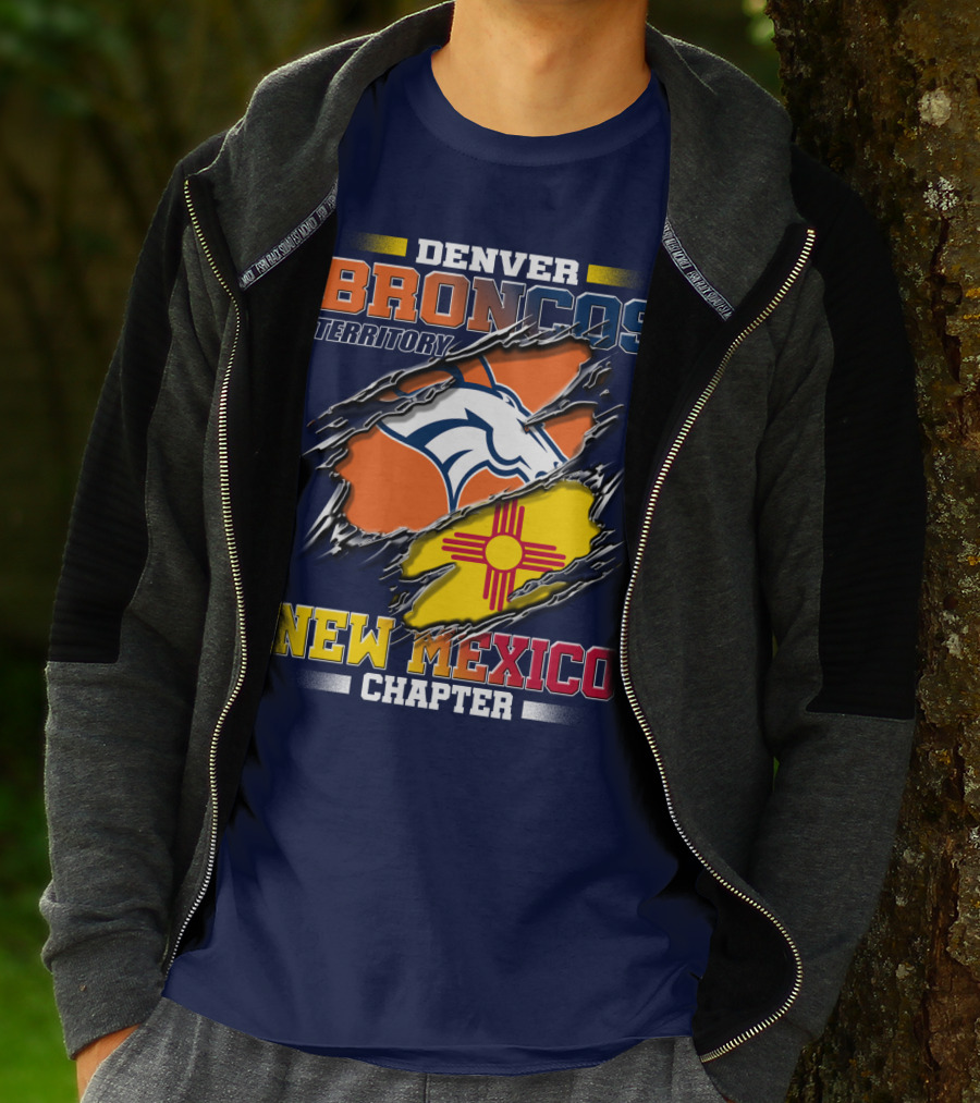 Denver Broncos Territory New Mexico Chapter T-Shirt