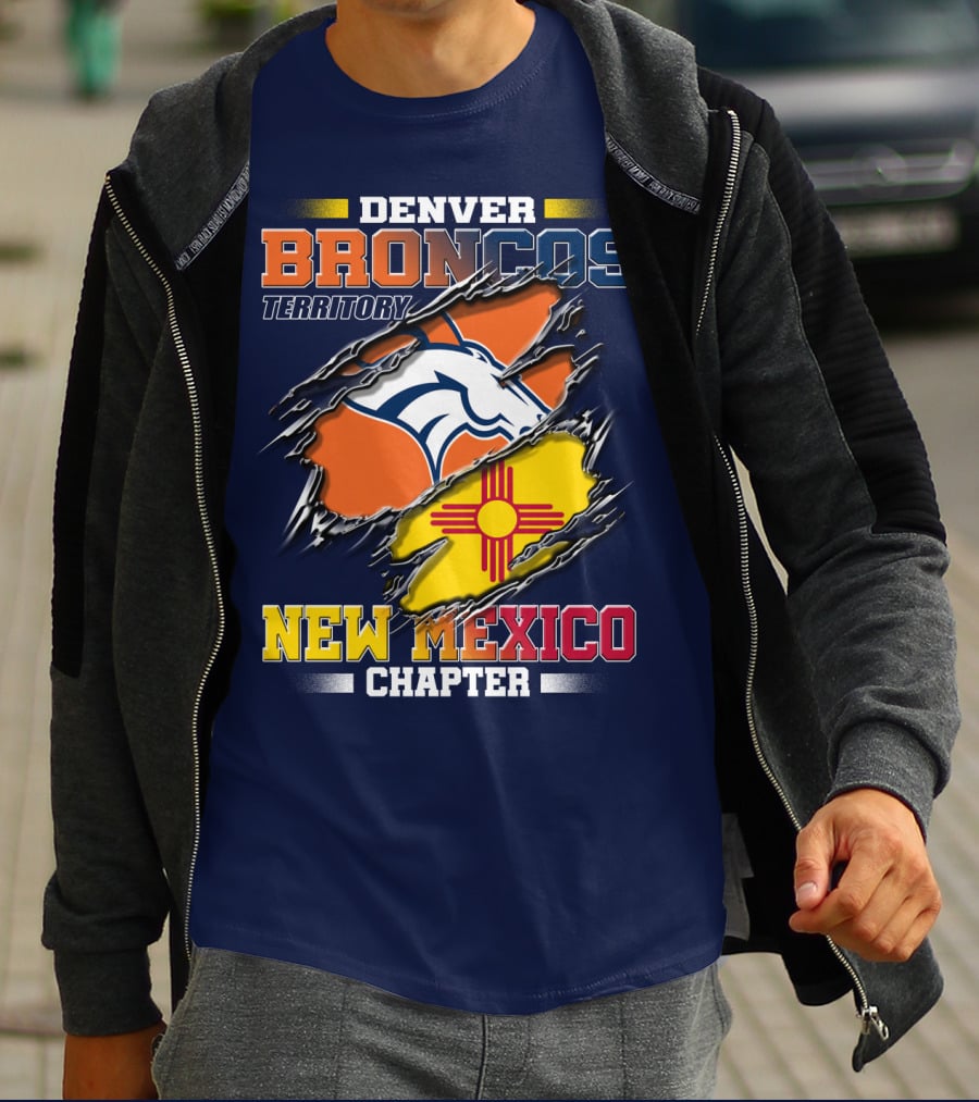Denver Broncos Territory New Mexico Chapter T-Shirt