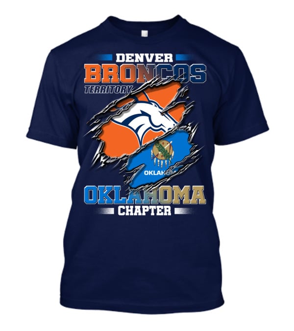 DENVER BRONCOS TERRITORY OKLAHOMA CHAPTER T-Shirt