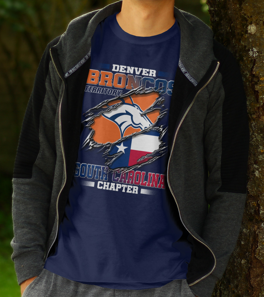 Denver Broncos Territory South Carolina Chapter T-Shirt
