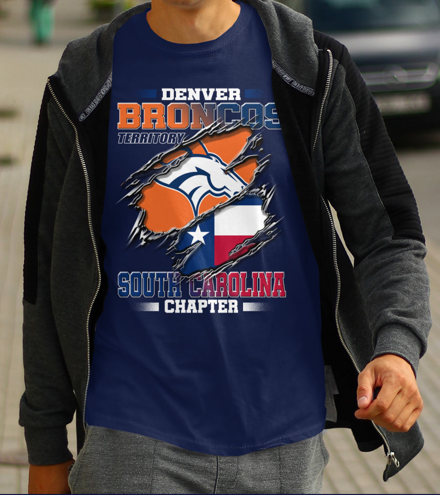 Denver Broncos Territory South Carolina Chapter T-Shirt