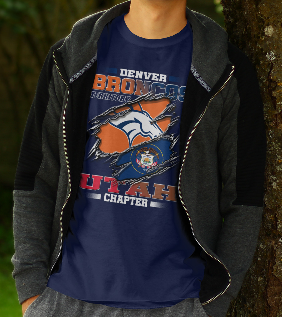 Denver Broncos Territory Utah Chapter T-Shirt