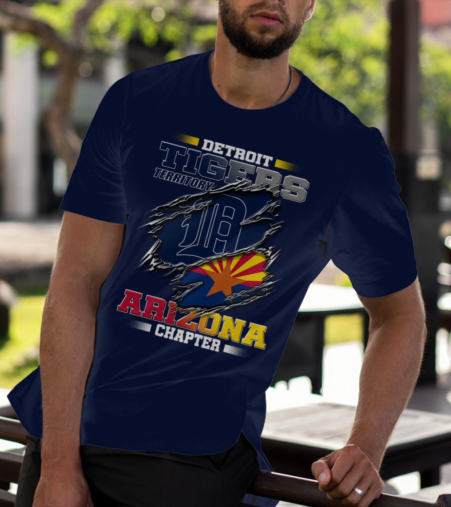 Detroit Tigers Territory Arizona Chapter T-Shirt