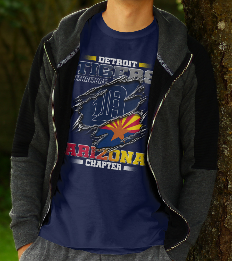 Detroit Tigers Territory Arizona Chapter T-Shirt