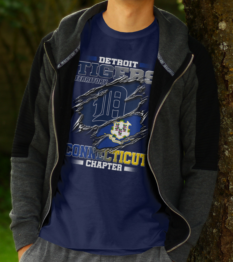 Detroit Tigers Territory Connecticut Chapter T-Shirt