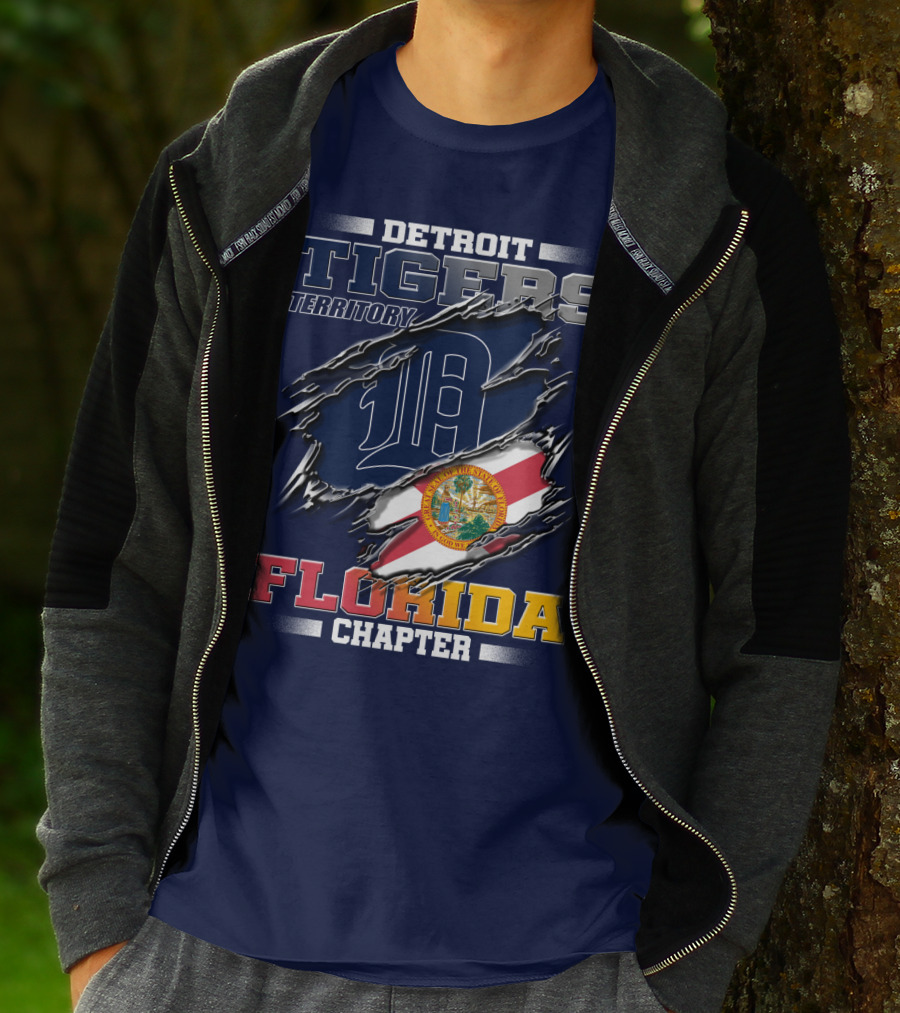 Detroit Tigers Territory Florida Chapter T-Shirt