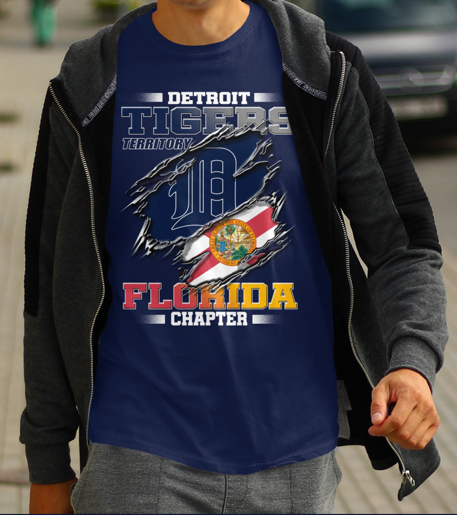 Detroit Tigers Territory Florida Chapter T-Shirt
