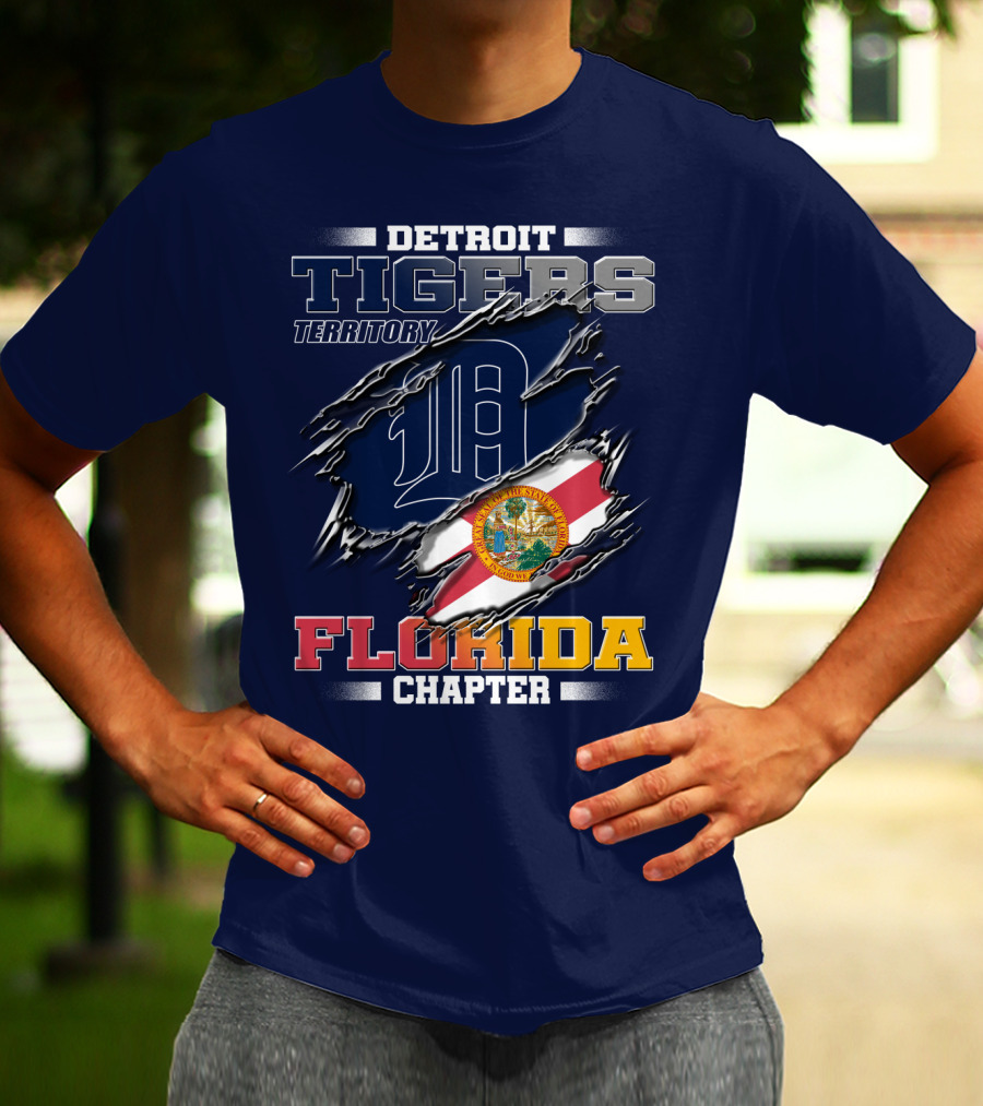 Detroit Tigers Territory Florida Chapter T-Shirt