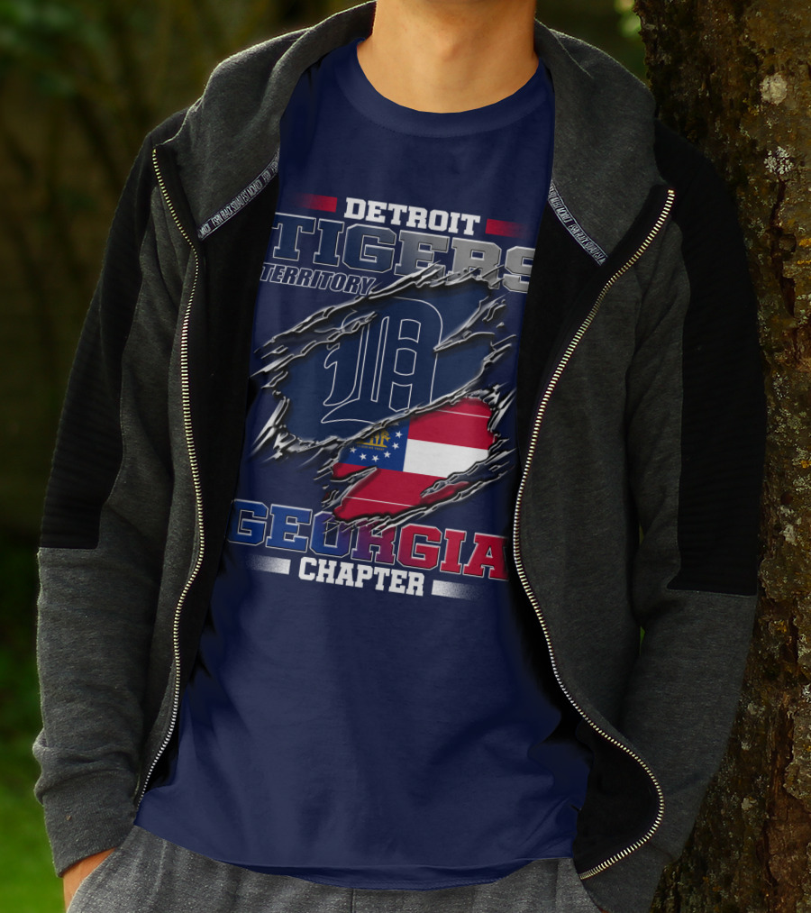 Detroit Tigers Territory Georgia Chapter T-Shirt