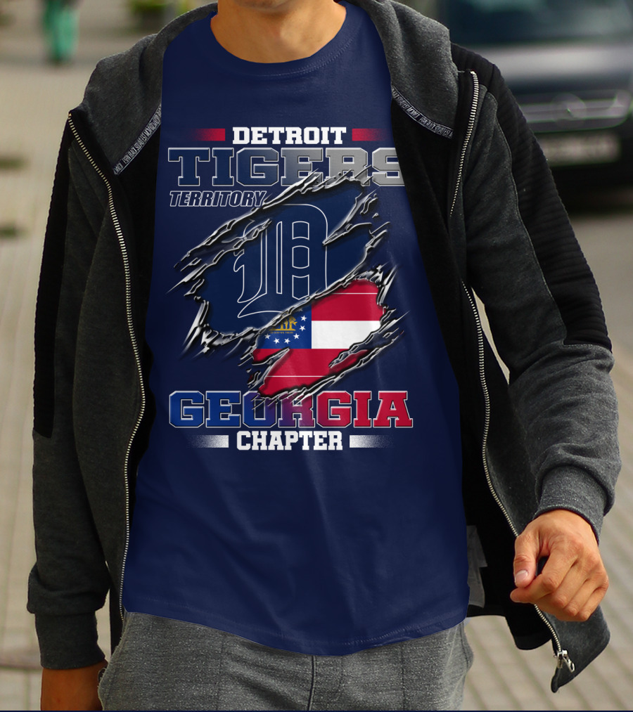 Detroit Tigers Territory Georgia Chapter T-Shirt
