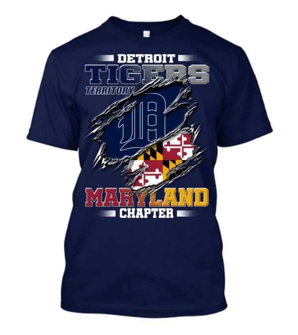 DETROIT TIGERS TERRITORY MARYLAND CHAPTER T-Shirt