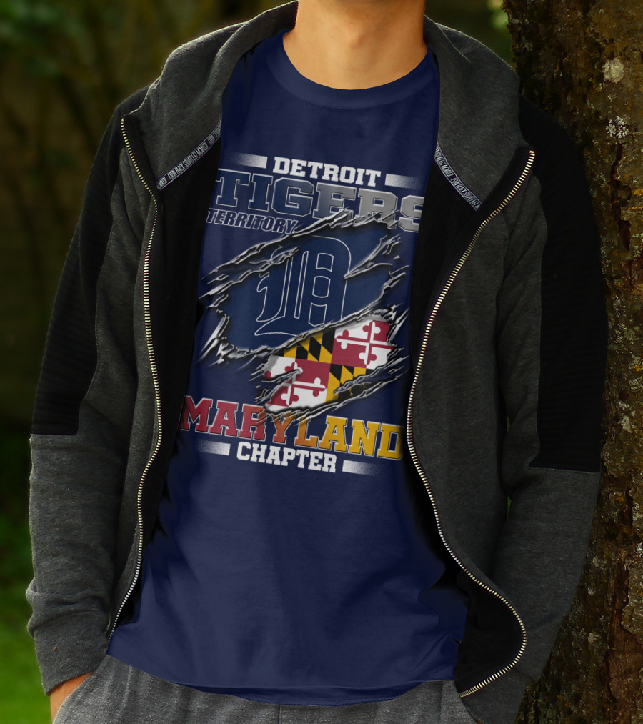 DETROIT TIGERS TERRITORY MARYLAND CHAPTER T-Shirt