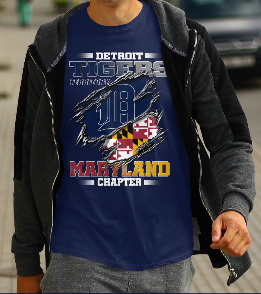 DETROIT TIGERS TERRITORY MARYLAND CHAPTER T-Shirt