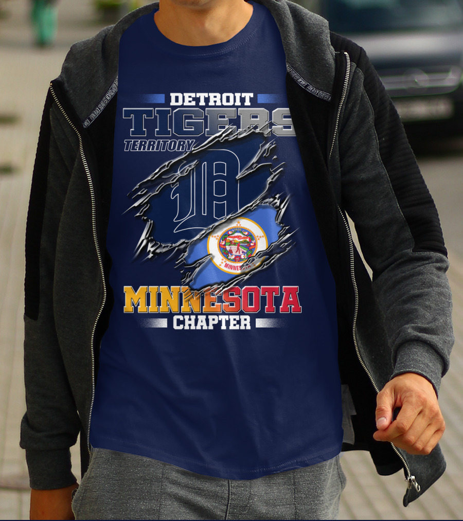 Detroit Tigers Territory Minnesota Chapter T-Shirt