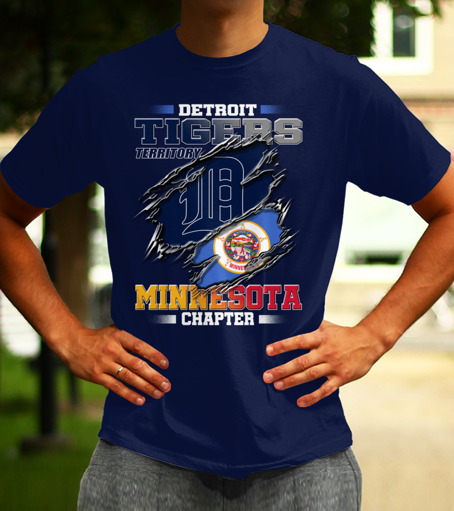 Detroit Tigers Territory Minnesota Chapter T-Shirt