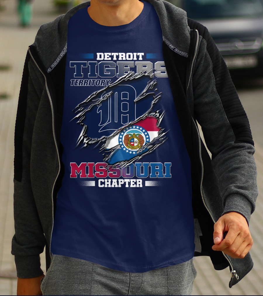 DETROIT TIGERS TERRITORY MISSOURI CHAPTER T-Shirt
