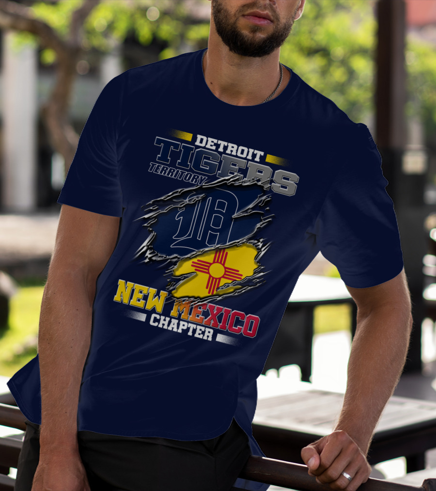 Detroit Tigers Territory New Mexico Chapter T-Shirt