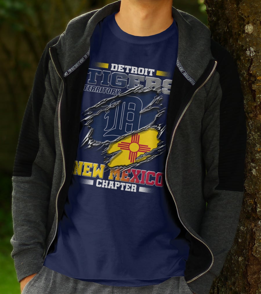 Detroit Tigers Territory New Mexico Chapter T-Shirt