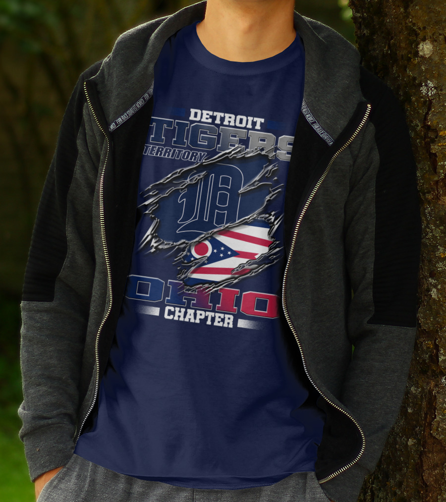 Detroit Tigers Territory Ohio Chapter T-Shirt