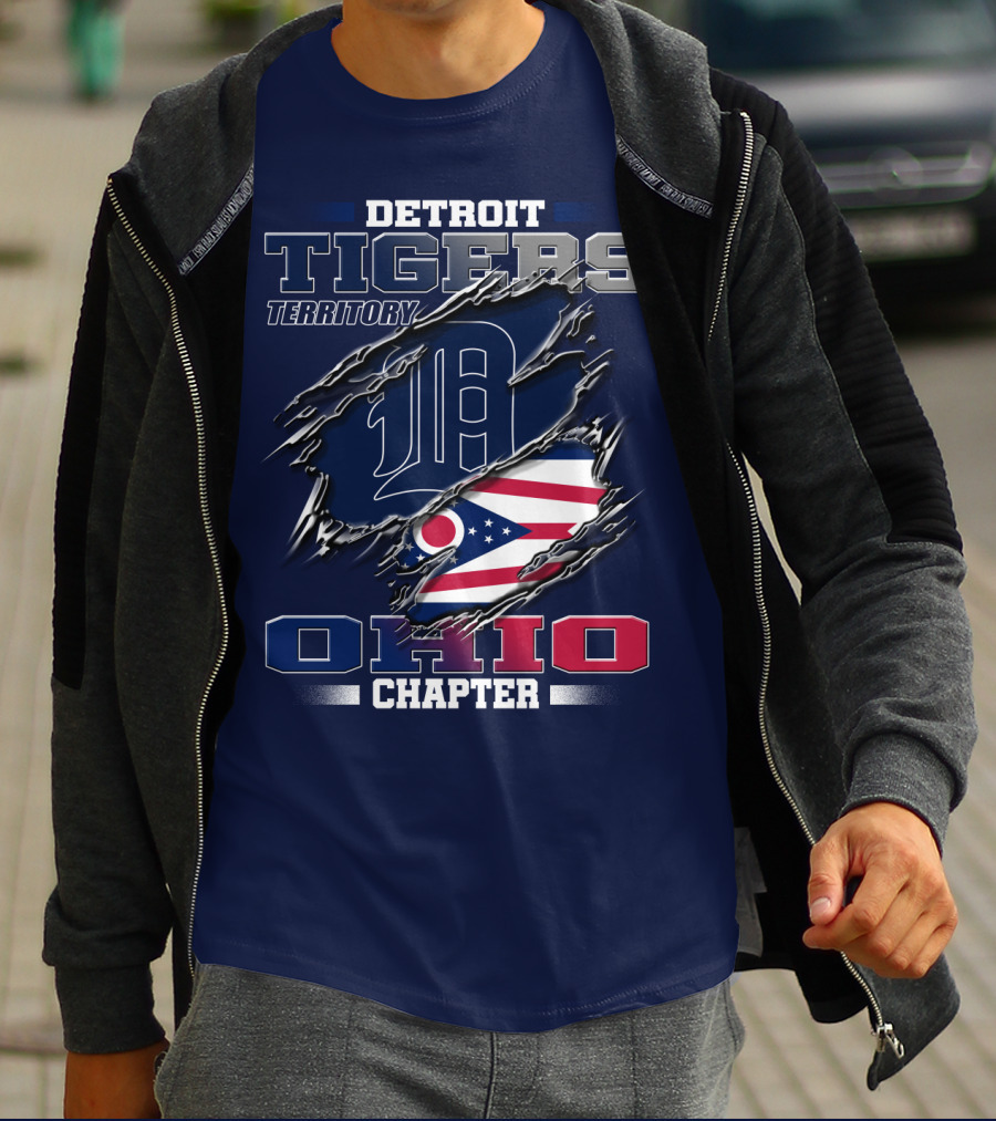 Detroit Tigers Territory Ohio Chapter T-Shirt