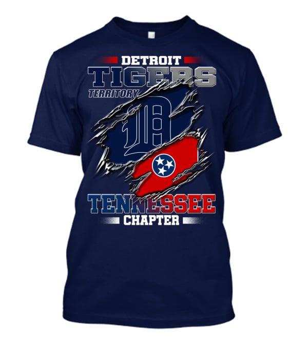 Detroit Tigers Territory Tennessee Chapter T-Shirt