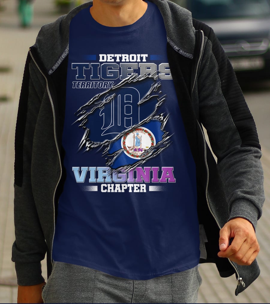 DETROIT TIGERS TERRITORY VIRGINIA CHAPTER T-Shirt