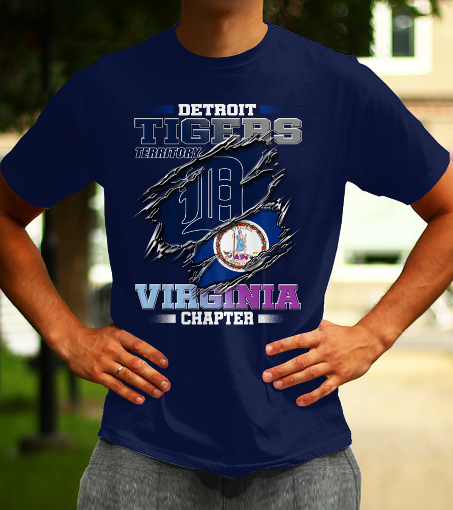 DETROIT TIGERS TERRITORY VIRGINIA CHAPTER T-Shirt