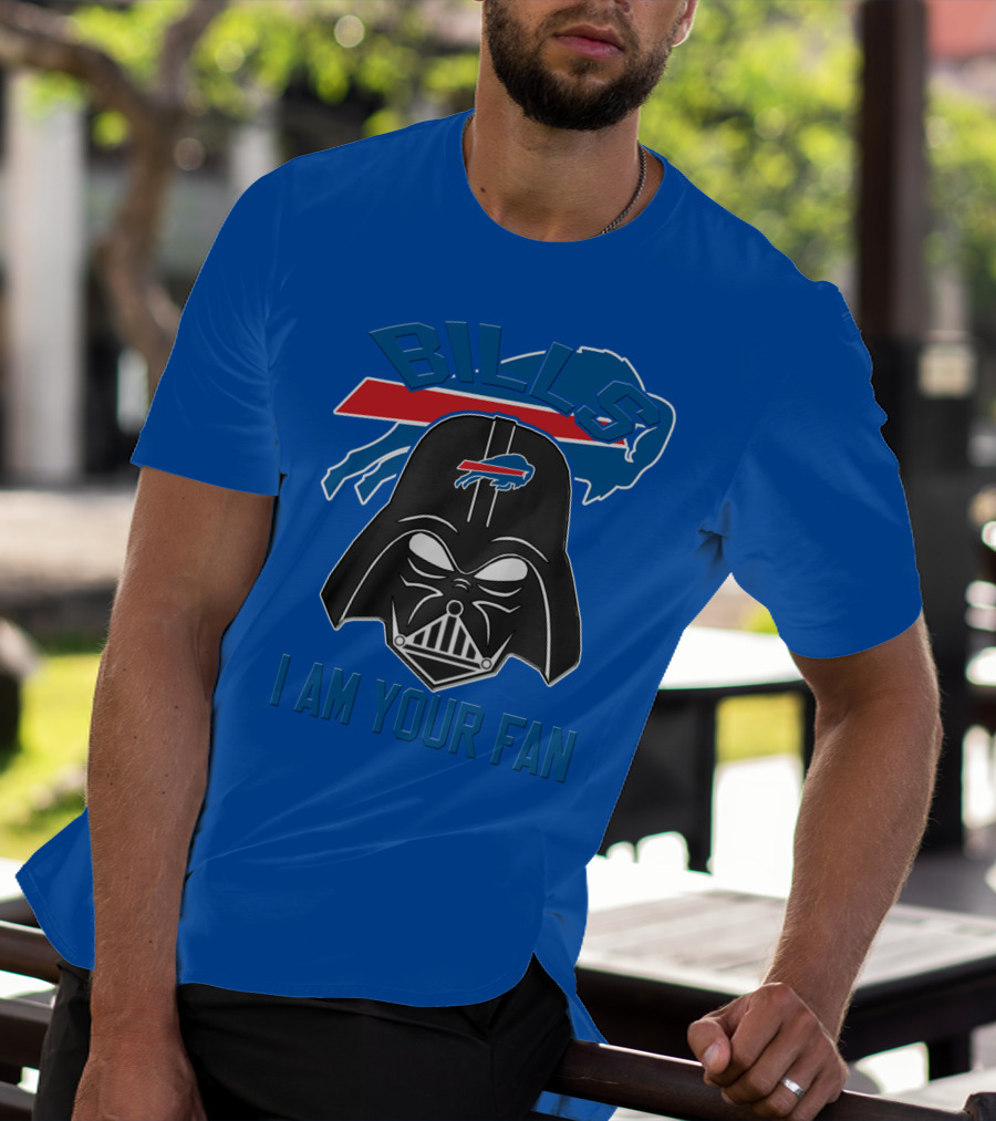 Buffalo Bills I Am Your Fan Darth Vader Helmet Nfl Crossover T-Shirt