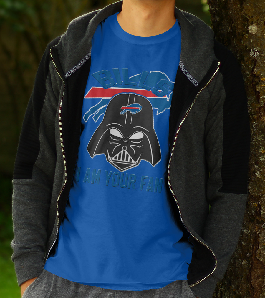 Buffalo Bills I Am Your Fan Darth Vader Helmet Nfl Crossover T-Shirt