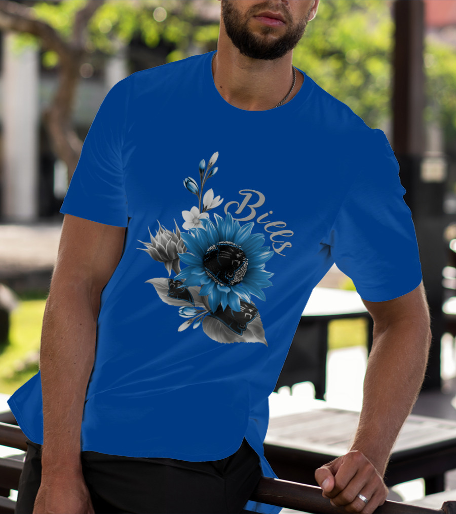 Carolina Panthers Bills Floral T-Shirt